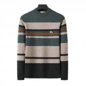 pull burberry homme pas cher gray green strip classic pony